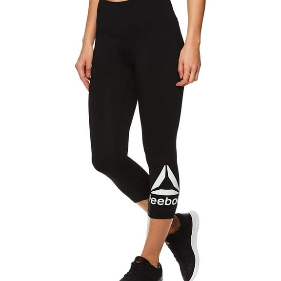 Reebok Womens Wanderlust Capri Compression Athletic Pants
