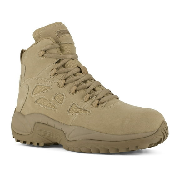Reebok Work 6" Tactical Boot Composite Toe Desert Tan RB8694 Size 12 Wide