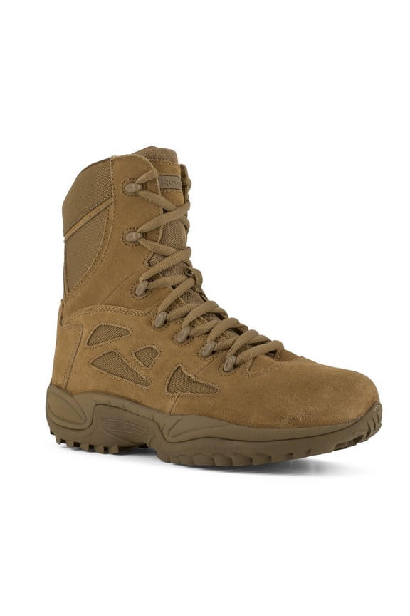 8" Soft Toe Stealth Boot Side Zipper Coyote RB897 COYOTE