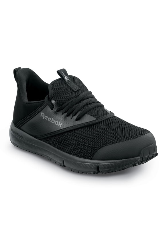 DayStart Work, Women's, Black, Steel Toe, EH, MaxTRAX Slip Resistant, Low Athletic, Work Shoe (5.5 M)