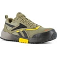 thumbnail image 1 of Reebok Work  Lavante Trail 2 Work, Men's, Army Green/Black/Yellow, Comp Toe, EH, Low Athletic, Work Shoe (10.0 W), 1 of 4