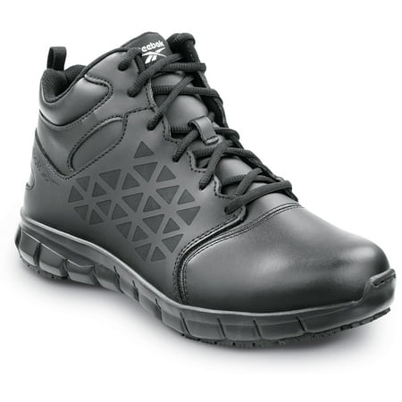 Reebok Work Men's Sublite Mid-Athletic Style Slip Resistant Shoe Toe Work Shoe