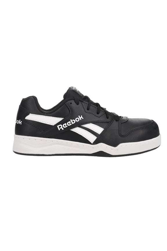 Low Cut Black White Composite Toe Sneakers RB4160 Slip Resistant