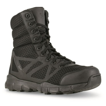 Reebok Work  Mens Dauntless Ultra-Light 8 Inch Side Zip   Work Safety Shoes Casual