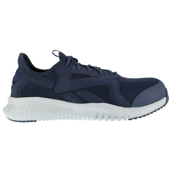 Reebok Work Men's Flexagon 3.0 Composite Toe ESD Athletic Work Shoe Navy/Grey - RB4066