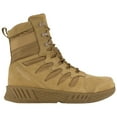 thumbnail image 1 of Reebok Work Men's 8" Floatride Energy Tactical Boot with Side Zipper Coyote - RB4365, 1 of 5