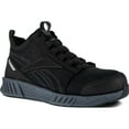 thumbnail image 1 of Reebok Work Men's Fusion Formidable Composite Toe ESD Mid-Cut Athletic Work Shoe Black/Grey - RB4302, 1 of 5
