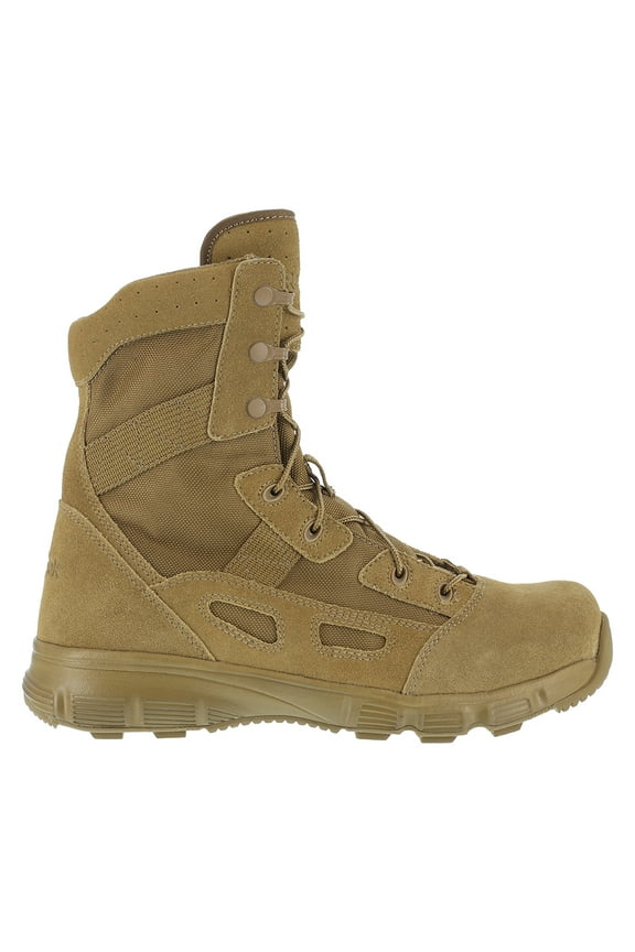 Men's 8" Hyper Velocity Soft Toe UltraLight Tactical Boot Coyote - RB8281