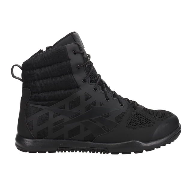 Reebok Men's Nano 6" Side-zip Tactical Boots Black 9D (Medium)