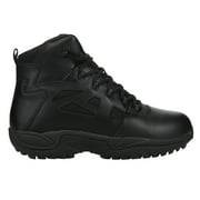 Mens Reebok  6 Stealth Side Zip Tactical Boots, Black 8.5 2E Wide