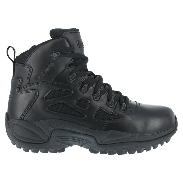 Reebok Work Mens Rapid Response Rb Waterproof 6 Inch Soft Toe Side Zip Wo Walmart