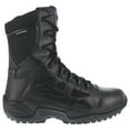 thumbnail image 1 of Reebok Men's Rapid Response 8" Work Boot Round Toe Black 12 D(M) US, 1 of 5