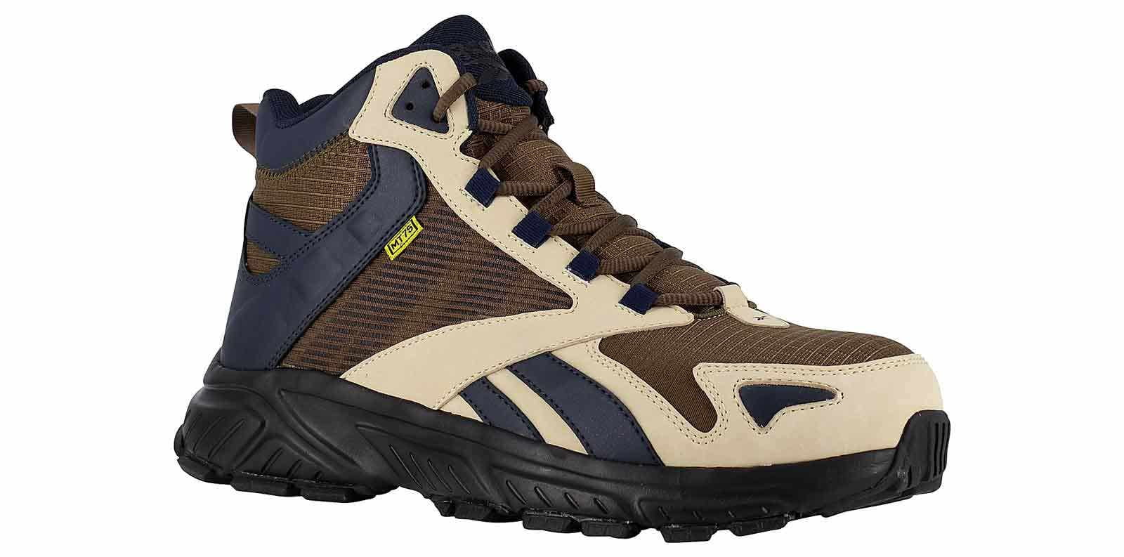 Retro Reebok Sandals Reebok Work Mens Retro Trail Met Guard Composite Toe - Walmart.com