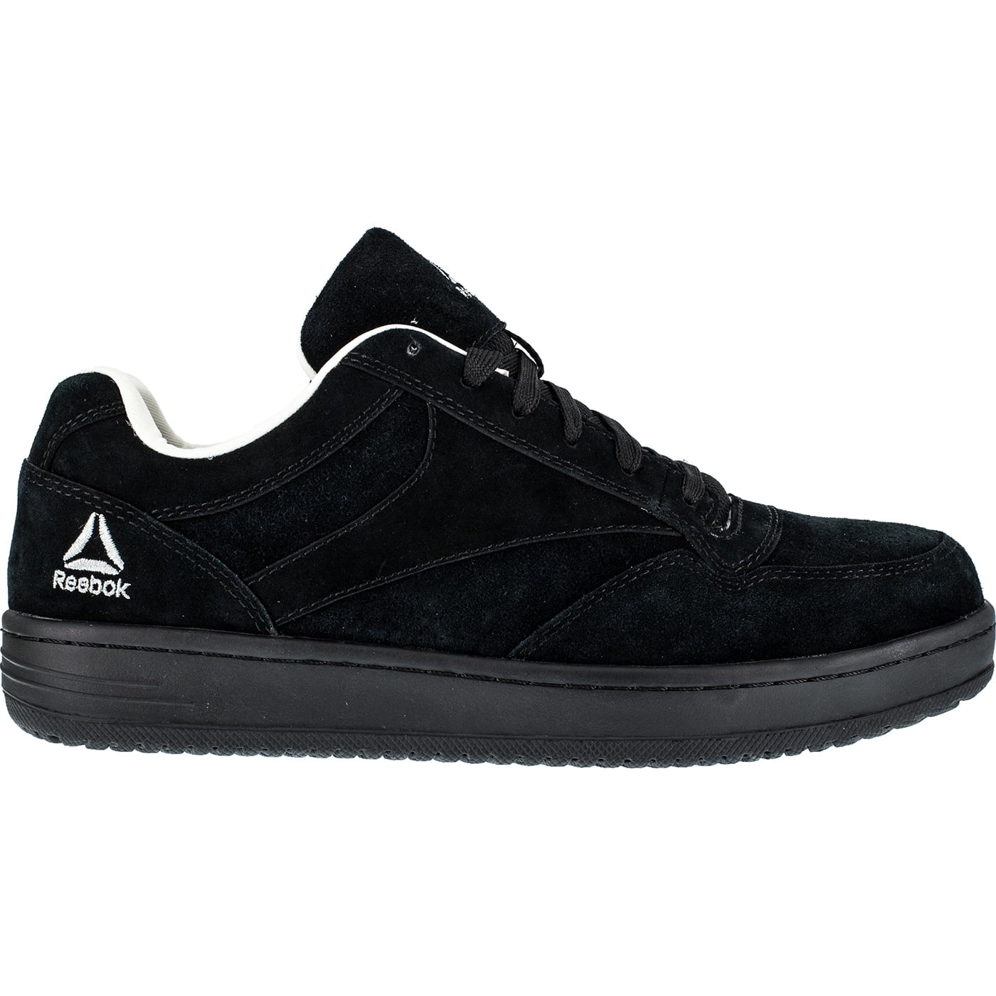 Shell Toe Reebok Reebok Work Mens Soyay Steel Toe Skate Shoe Black RB1910 Slip Resistant ...