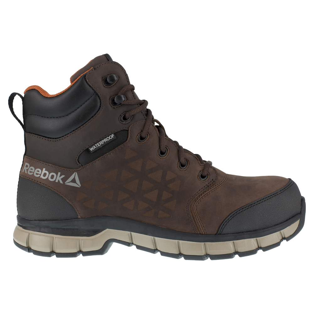 Reebok Work  Mens Sublite Cushion Composite Toe Waterproof Eh  Work Safety Shoes Casual - image 1 of 5