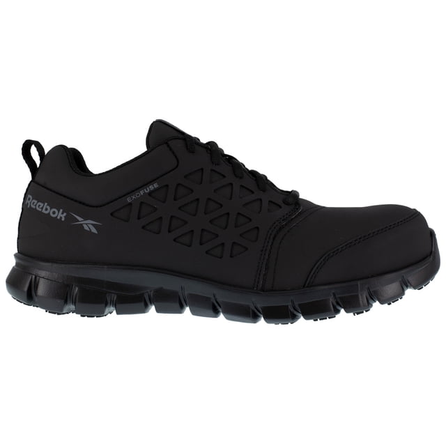 Reebok Work Mens Sublite Cushion Exofuse Slip Resistant Composite Toe