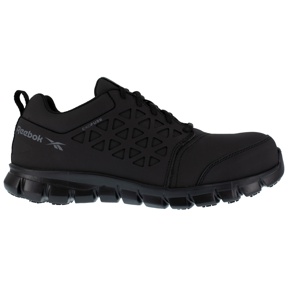 Reebok Work  Mens Sublite Cushion  Exofuse Slip Resistant Composite Toe   Work Safety Shoes Casual - image 1 of 5
