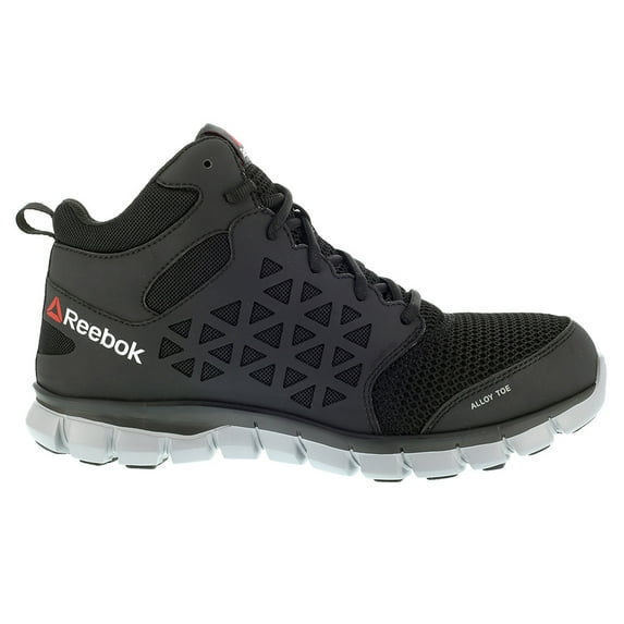 Reebok Work Mens Sublite Cushion Mid Slip Resistant Alloy Toe