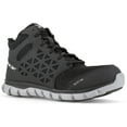 thumbnail image 1 of Reebok Work Mens Black Alloy Toe ESD Athletic Mid Cut Work Shoe RB4141, 1 of 4