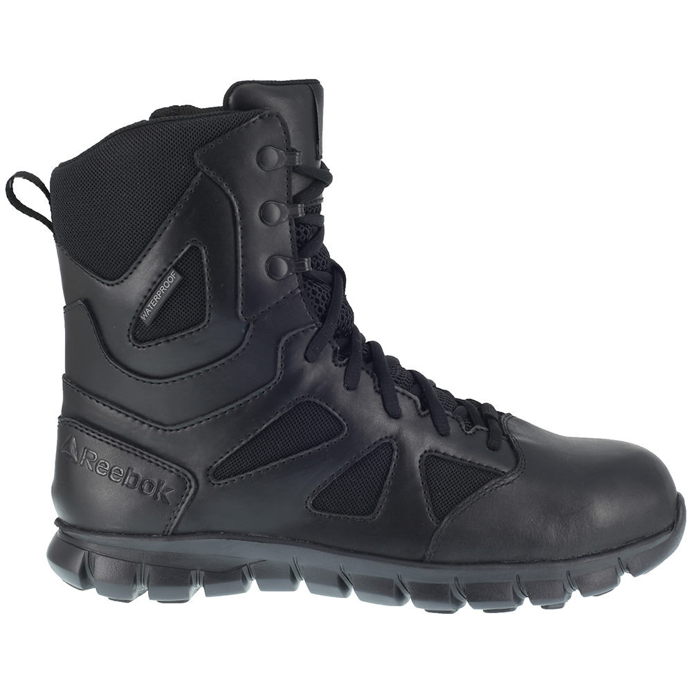 Reebok Work  Mens Sublite Cushion Tactical 8 Comp Toe Waterproof Side Zipper  Work Safety Shoes Casual - image 1 of 4