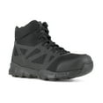 thumbnail image 1 of Reebok Work Mens Tactical Boot 5" Soft Toe Side Zipper Black RB4507, 1 of 4