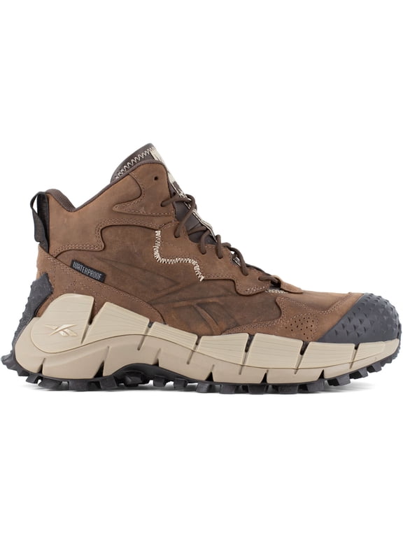 Zig Kinetica Edge II Work Men's Composite Toe Electrical Hazard Waterproof Work Hiker, Brown, Size 7.5(M)