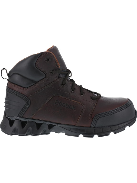 Zigkick Work Composite Toe Static-Dissipative Work Boot, Brown, Size 7(W)