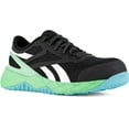 thumbnail image 1 of Reebok Work  Nanoflex TR Work, Women's, Black/Seafoam Green/White, Comp Toe, EH, Low Athletic, Work Shoe (8.5 M), 1 of 4