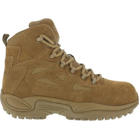 Reebok Work RB8650 Rapid Response RB Stealth Composite Toe Mens 6" Side Zip Duty Boots