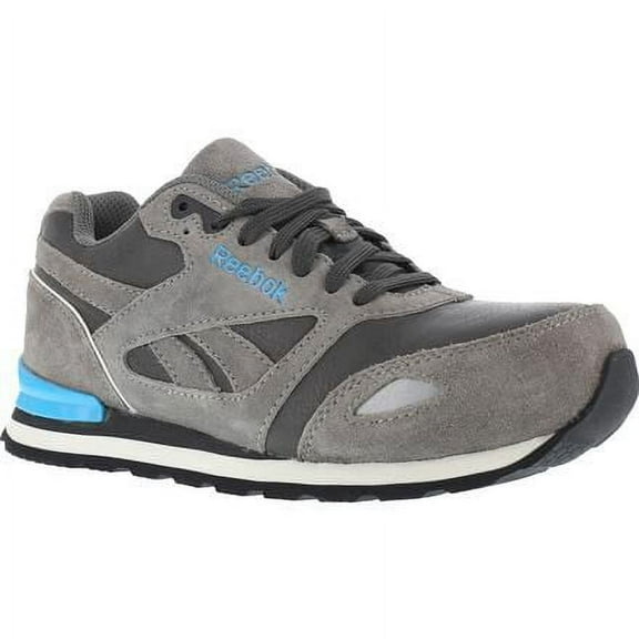 Reebok Work Women's Prelaris Composite Toe ESD Retro Jogger Work Shoe Grey - RB977