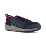 Reebok Work Women's Astroride Steel Toe Static D Dark Navy and Purple - 8 Wide