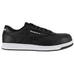 Reebok Work Club MEMT Work Sneaker Composite Toe Women's Oxford, 9.5 B(M) US, Black-White
