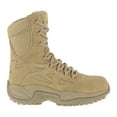 thumbnail image 1 of Reebok Women's Stealth 8" Lace-Up Side-Zip Work Boot Composite Toe - RB894 7.5 EE  US, 1 of 5