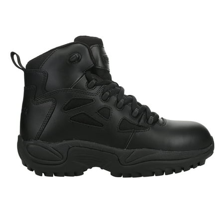 Reebok Women's Stealth 6" Lace-Up Side Zip Work Boot Composite Toe - RB864 11.5 EE US