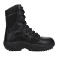 thumbnail image 1 of Reebok Women's Stealth 8" Lace-Up Side-Zip Work Boot Composite Toe - RB874 7.5 EE  US, 1 of 6