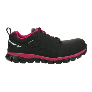 Reebok Work Womens Sublite Cushion Water Resistant Composite Toe   Work Saf