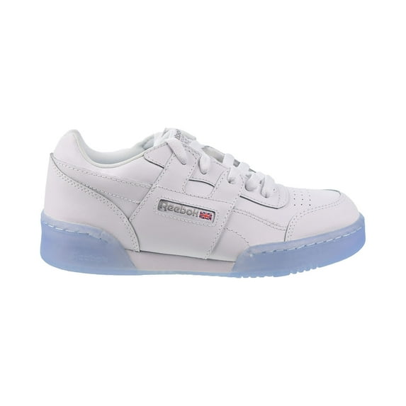 Reebok Workout Plus Big Kids' Shoes White-Carbon-Blue dv4425
