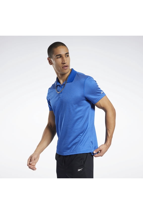 Workout Ready Striped Polo Shirt