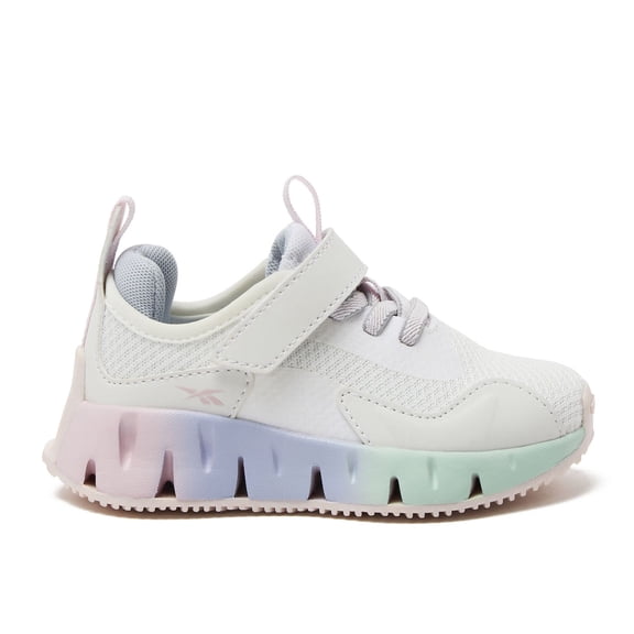 Reebok Zig Dynamica Toddler Athletic Shoes Color: White Marshmallow Blue Size: 10 T