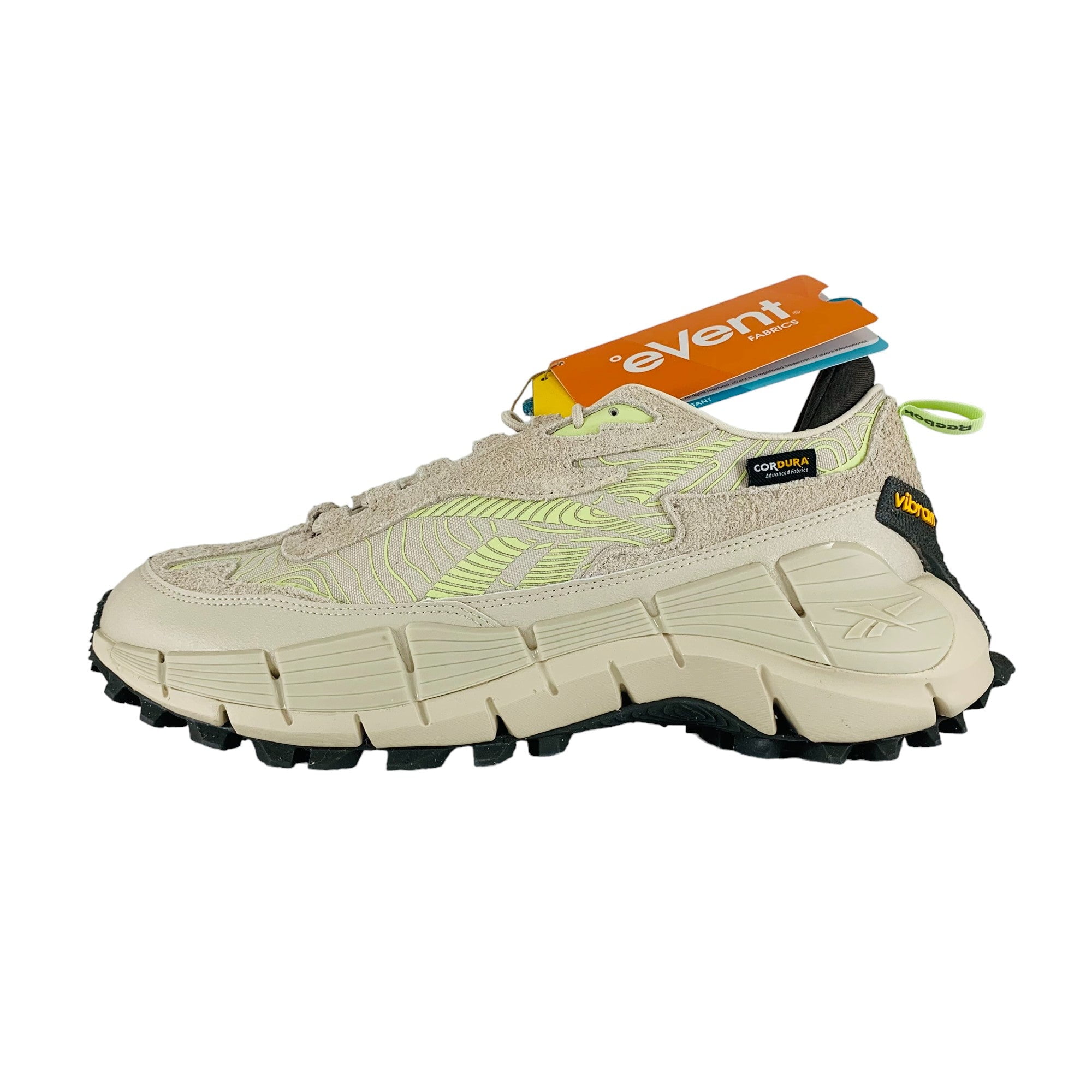 ZIG KINETICA 2.5 EDGE　100033134 Reebok Zig Kinetica 2.5 Edge Low Stucco Citrus Glow