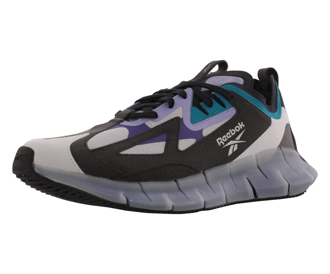 Reebok Zig Kinetica Type 2 Mens Shoes Size 9.5 Color Black Sea Teal