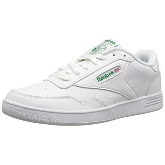 Reebok male REEBOK CLUB MEMT WIDE 4E, US-WHITE/GLEN GREEN, 11 4E