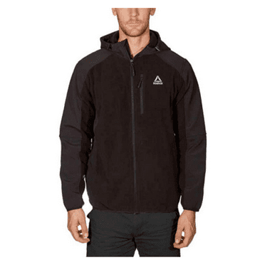 Reebok outerwear full zip Fleece M/Black