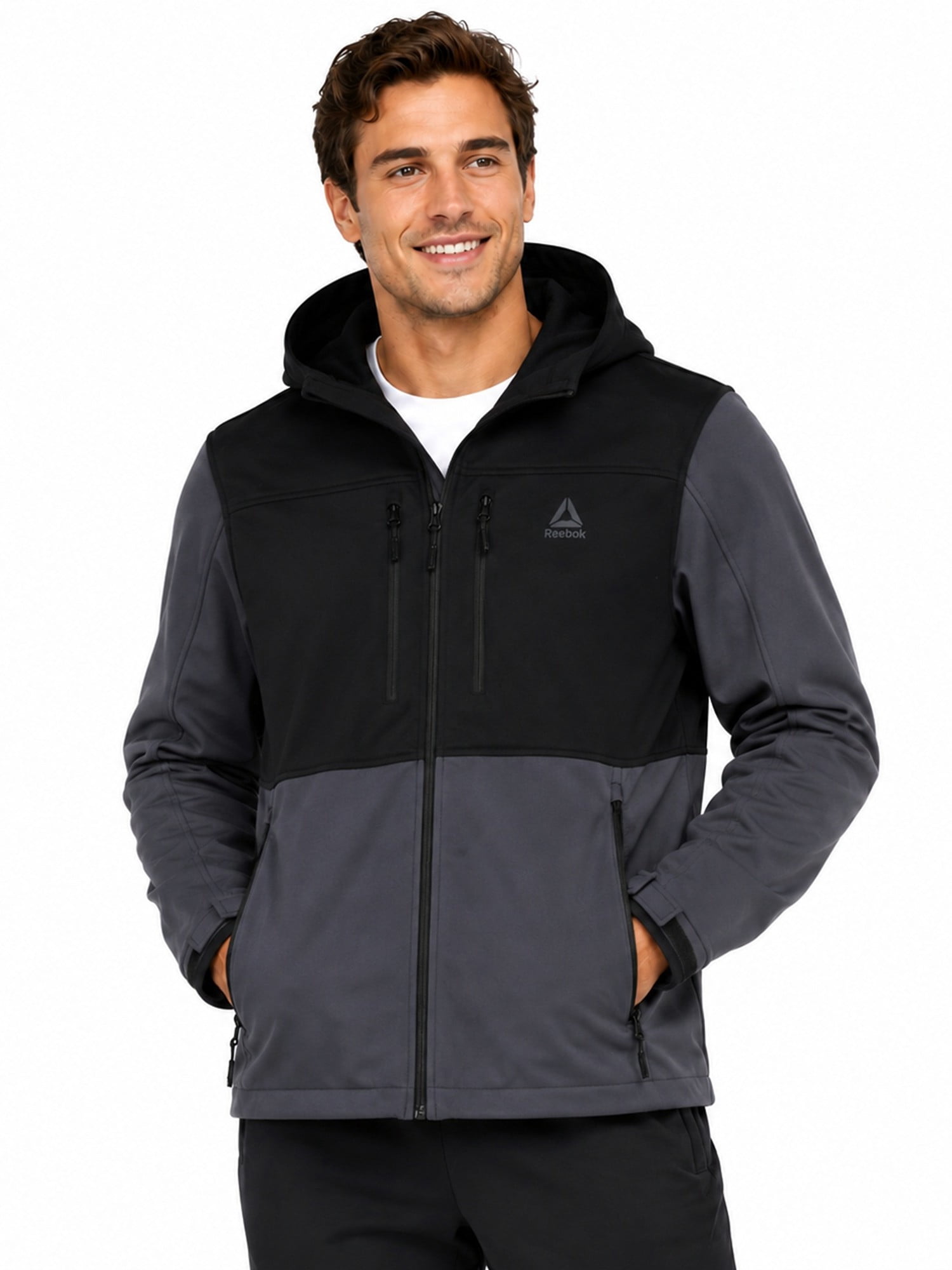 Reebook Men's and Big Men's Softshell Coat, Sizes S-3XL