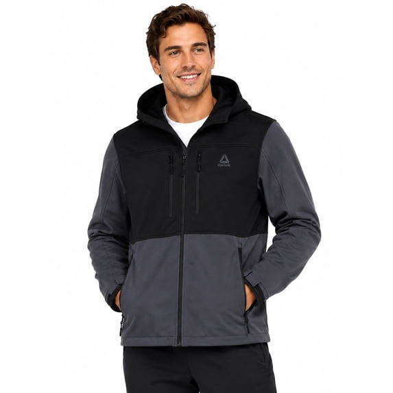 Reebook Men's and Big Men's Softshell Coat, Sizes S-3XL