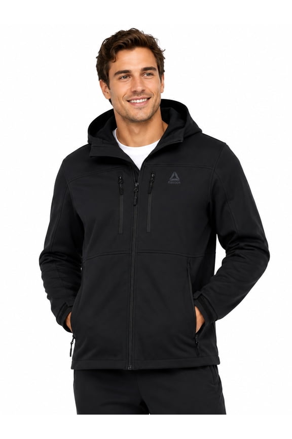 Reebook Men's and Big Men's Softshell Coat, Sizes S-3XL