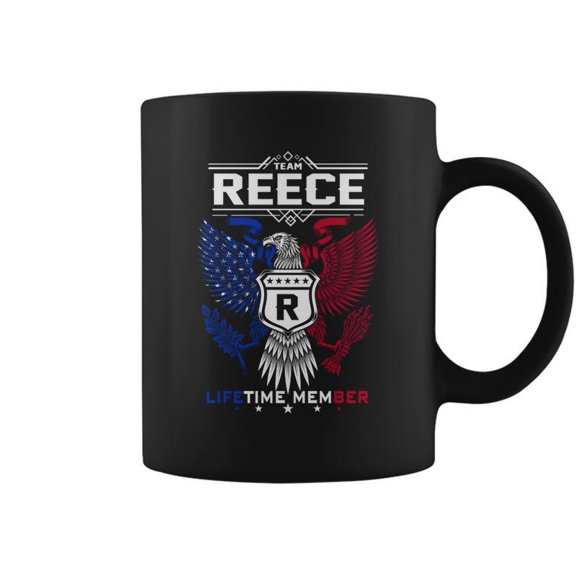 Reece Name Reece Eagle Lifetime Member G Coffee Mugs