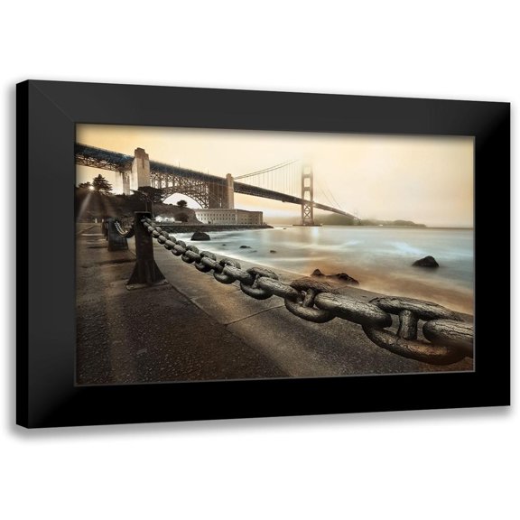 Reed, Aaron 14x11 Black Modern Framed Museum Art Print Titled - Unchained in Color