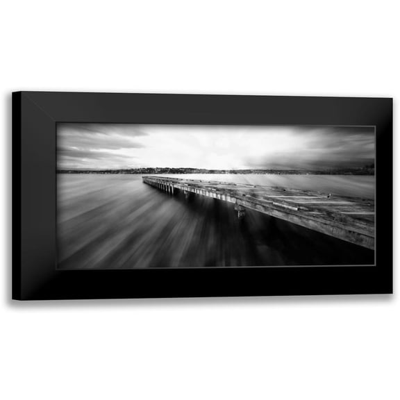 Reed, Aaron 14x9 Black Modern Framed Museum Art Print Titled - Measured By The Time