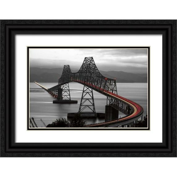 Reed, Aaron 18x13 Black Ornate Wood Framed with Double Matting Museum Art Print Titled - Boomerang